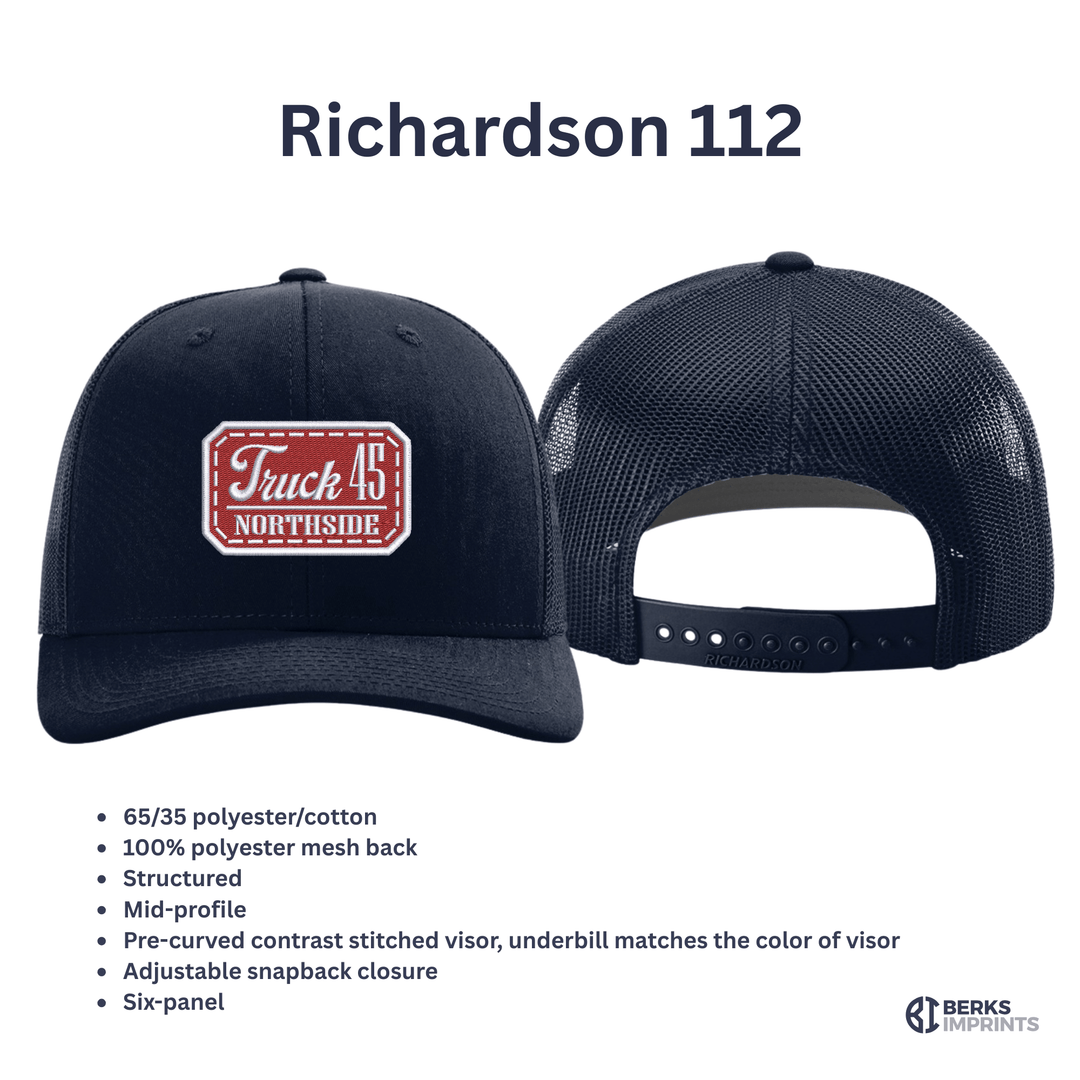 Apparatus Passport Patch Hat – Personalized Fire Department Trucker