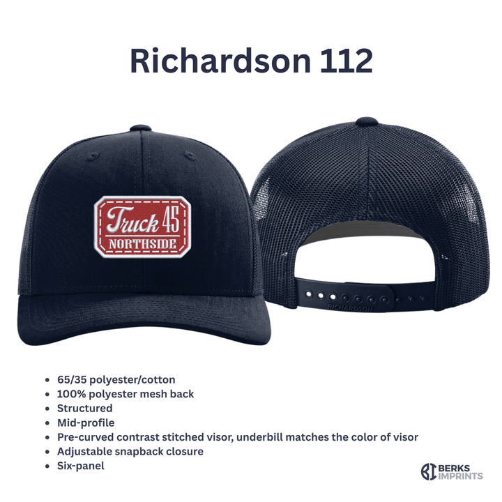Apparatus Passport Patch Hat – Personalized Fire Department Trucker