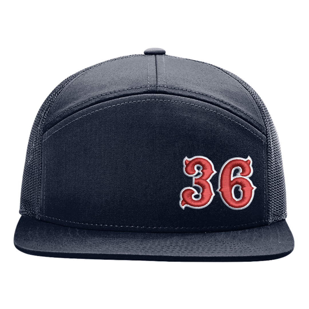 Custom Fire Department Number Embroidered Hat