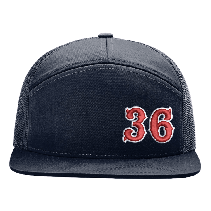 Custom Fire Department Number Embroidered Hat