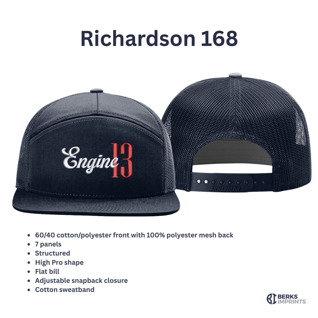 Apparatus Script Fire Department Hat
