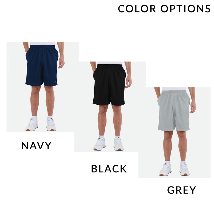 Champion - Mesh 9" Shorts with Pockets