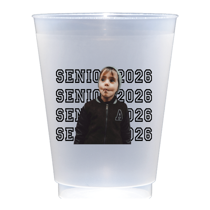 Graduation Frosted Plastic Cups