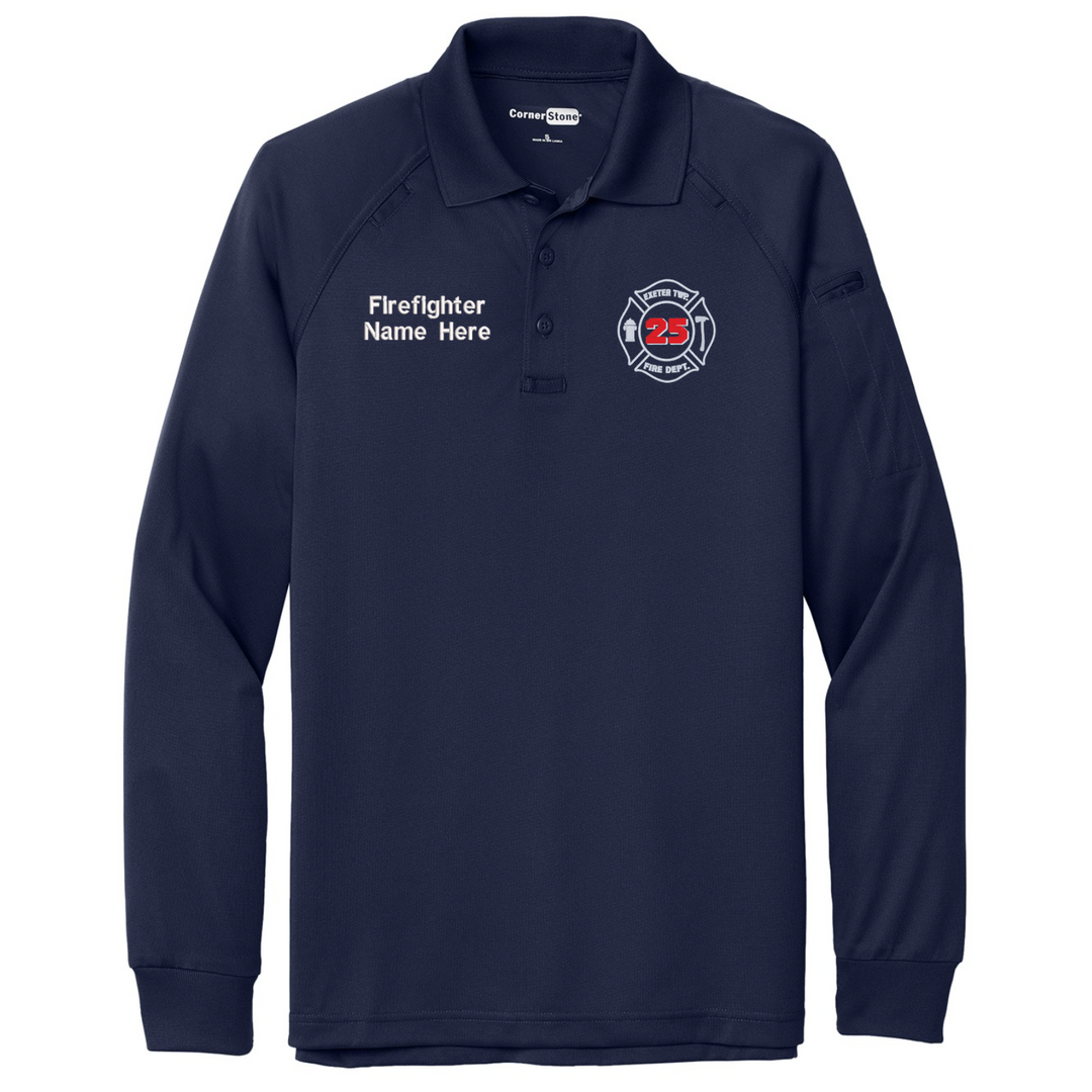 CornerStone Tactical Polo Long Sleeved - Embroidered Maltese