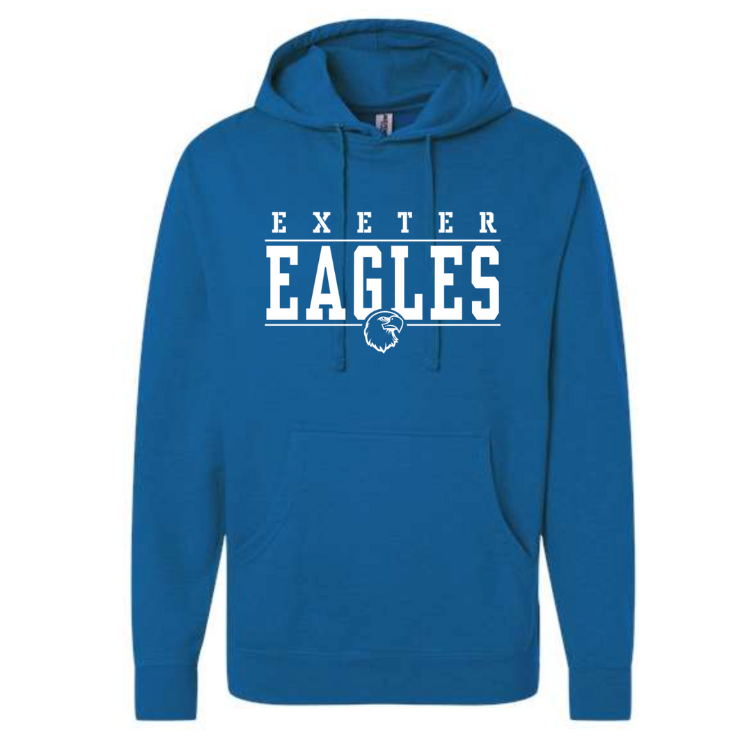 Exeter Eagles Block Hoodie | Premium Spirit Sweatshirt