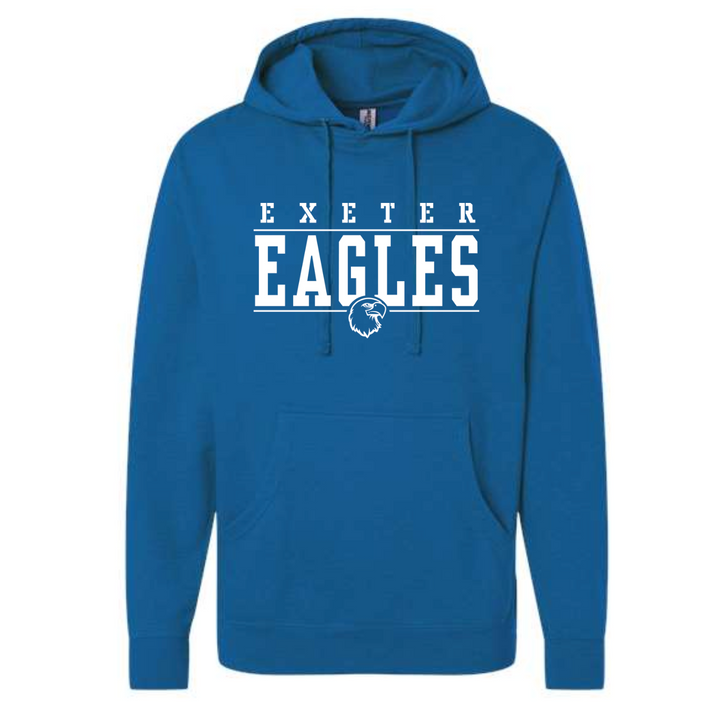 Exeter Eagles Block Hoodie | Premium Spirit Sweatshirt