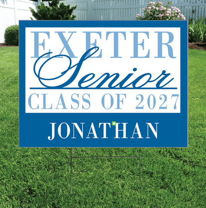 2027 Senior Custom Yard Sign | Class of 2027 Senior Yard Sign