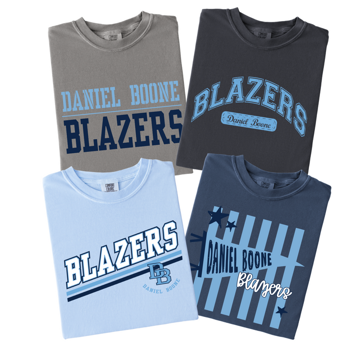 Daniel Boone Blazers Comfort Colors T-Shirt | Pick Your Design &amp; Color