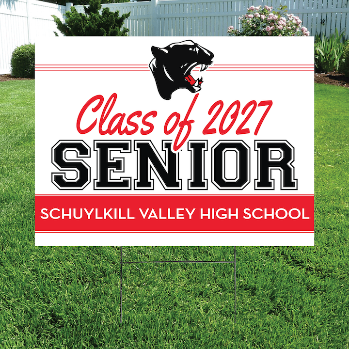 Class of 2027 Schuylkill Valley Senior Yard Signs