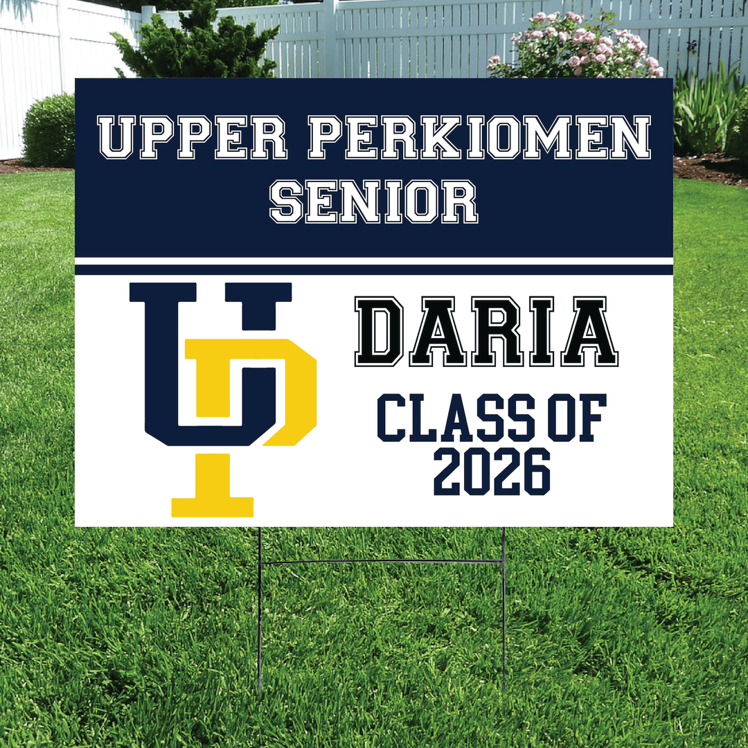 Class of 2026 Upper Perkiomen Senior Yard Signs