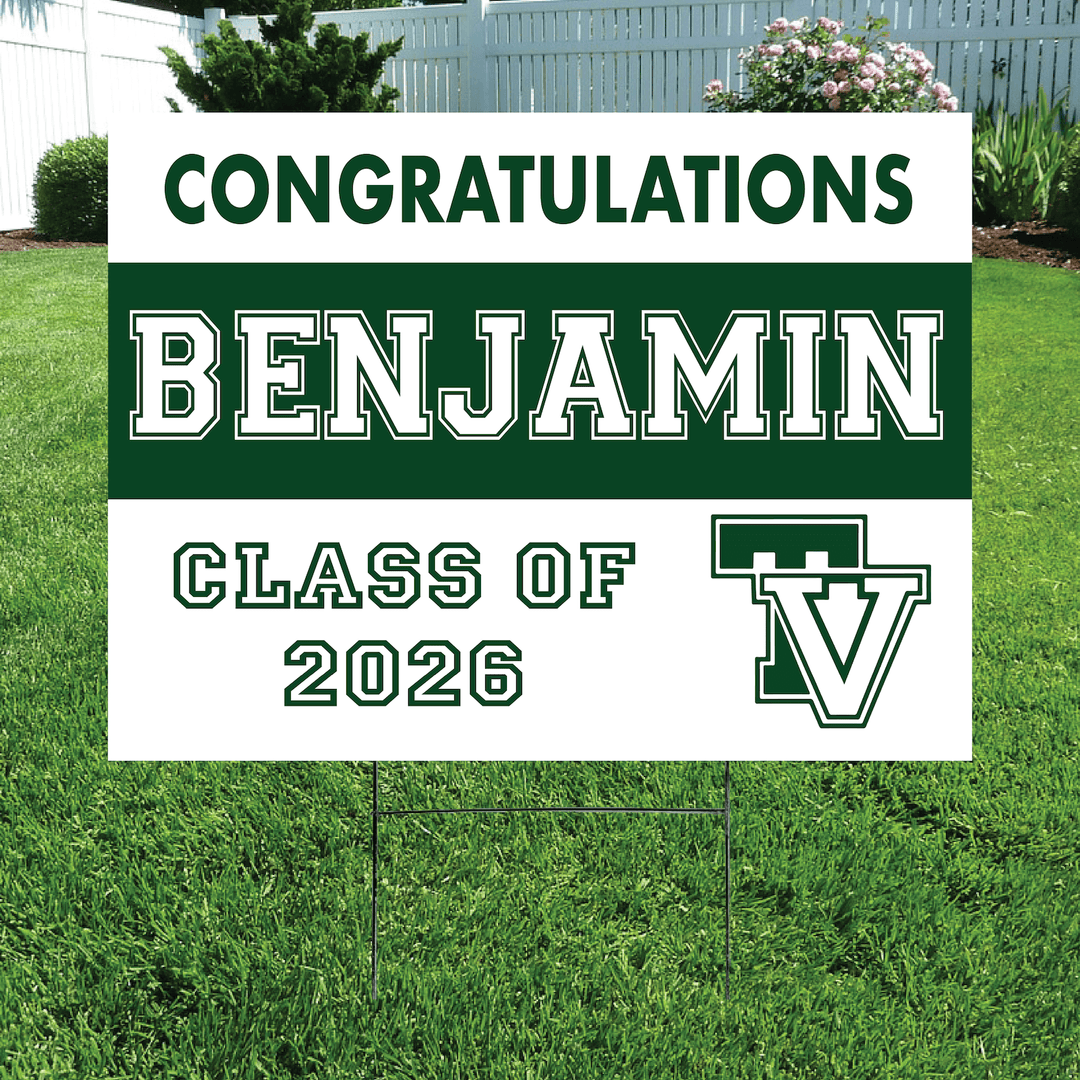 Class of 2026 Twin Valley Senior Yard Signs