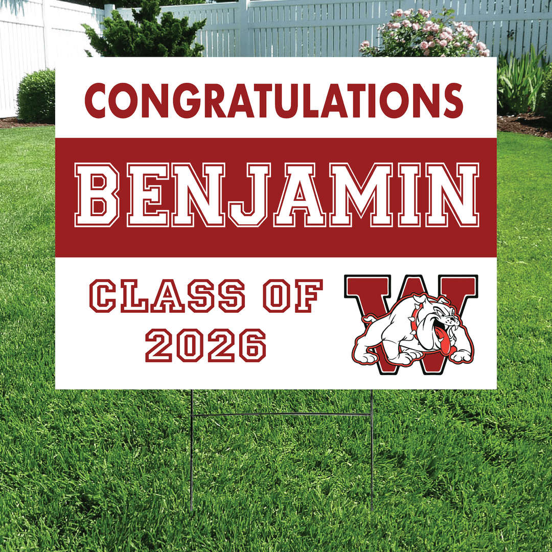 Class of 2026 Wilson Senior Yard Signs