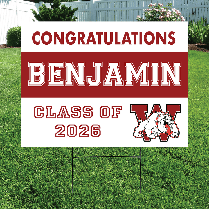 Class of 2026 Wilson Senior Yard Signs