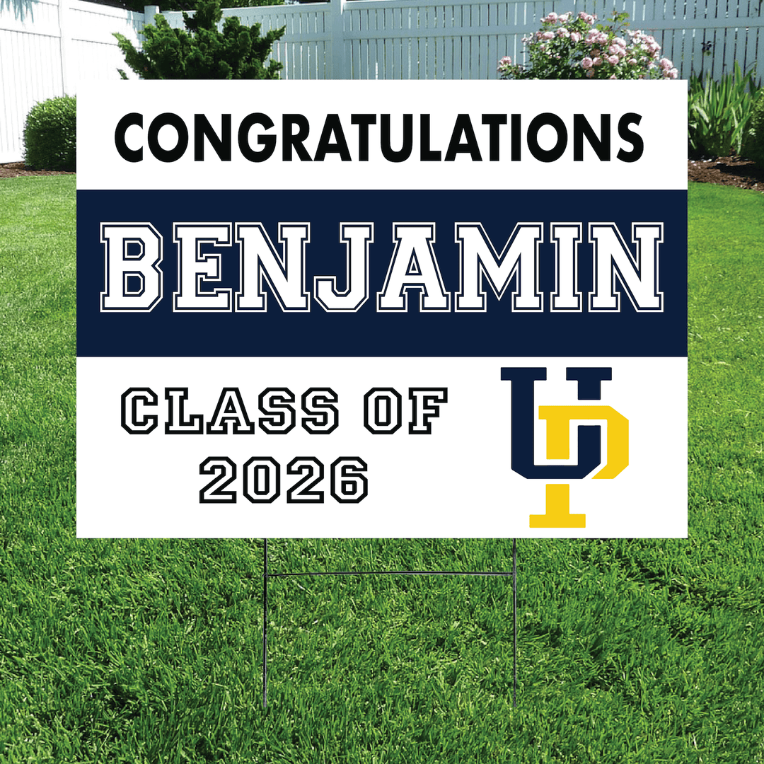 Class of 2026 Upper Perkiomen Senior Yard Signs