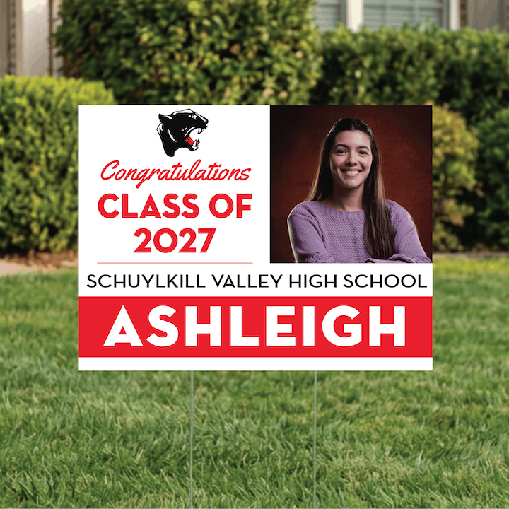 Class of 2027 Schuylkill Valley Senior Yard Signs