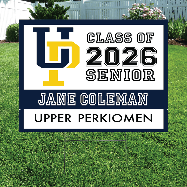 Class of 2026 Upper Perkiomen Senior Yard Signs