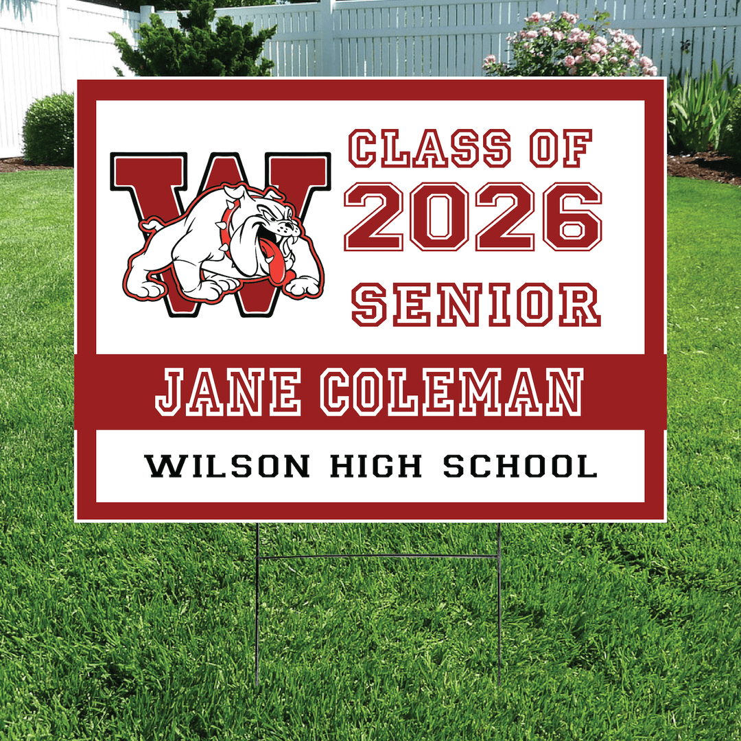Class of 2026 Wilson Senior Yard Signs