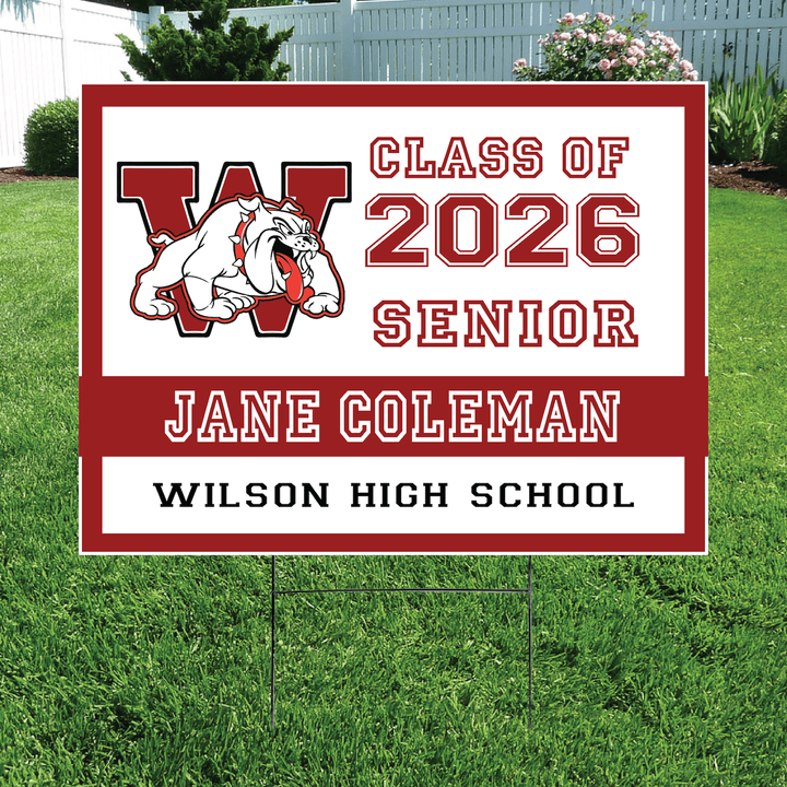 Class of 2026 Wilson Senior Yard Signs