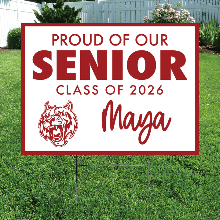 Class of 2026 Fleetwood Senior Yard Signs