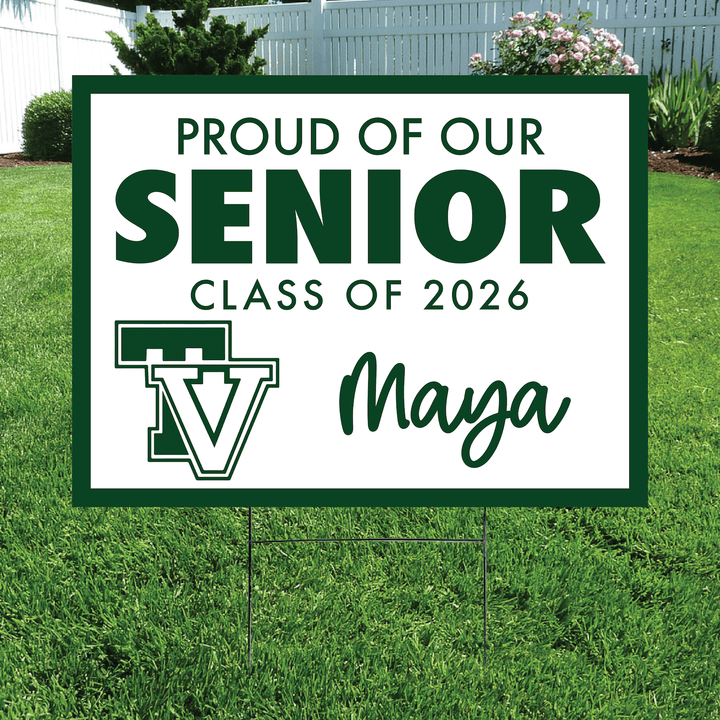 Class of 2026 Twin Valley Senior Yard Signs