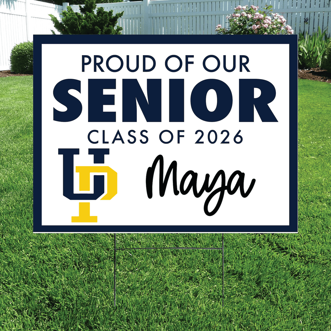 Class of 2026 Upper Perkiomen Senior Yard Signs