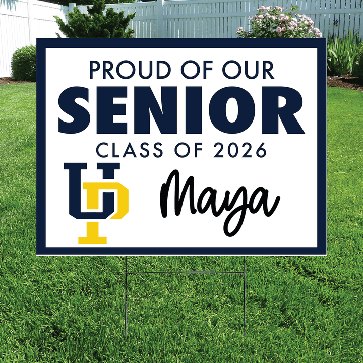 Class of 2026 Upper Perkiomen Senior Yard Signs