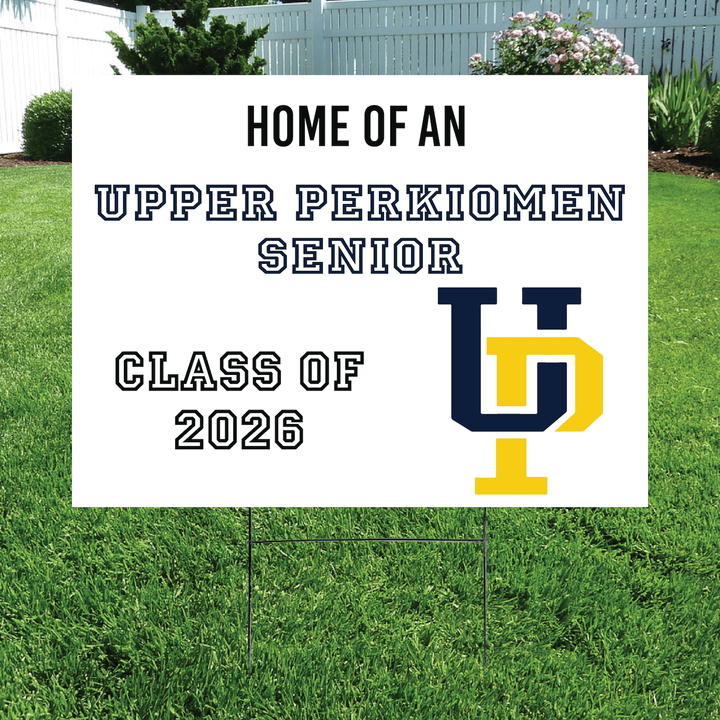 Class of 2026 Upper Perkiomen Senior Yard Signs