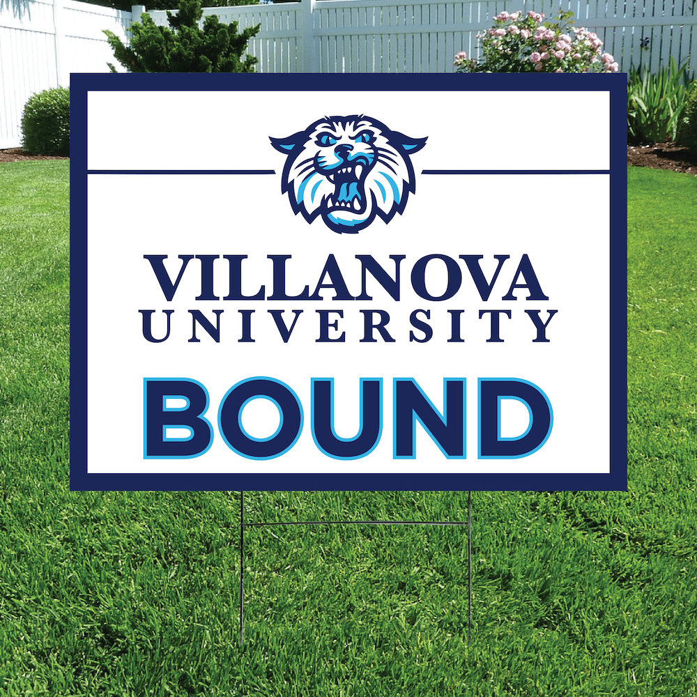College Bound Mascot Yard Sign