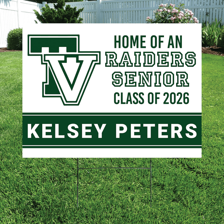Class of 2026 Twin Valley Senior Yard Signs