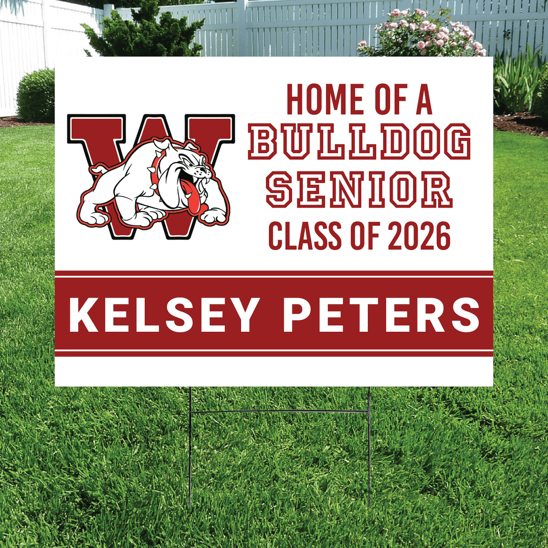Class of 2026 Wilson Senior Yard Signs
