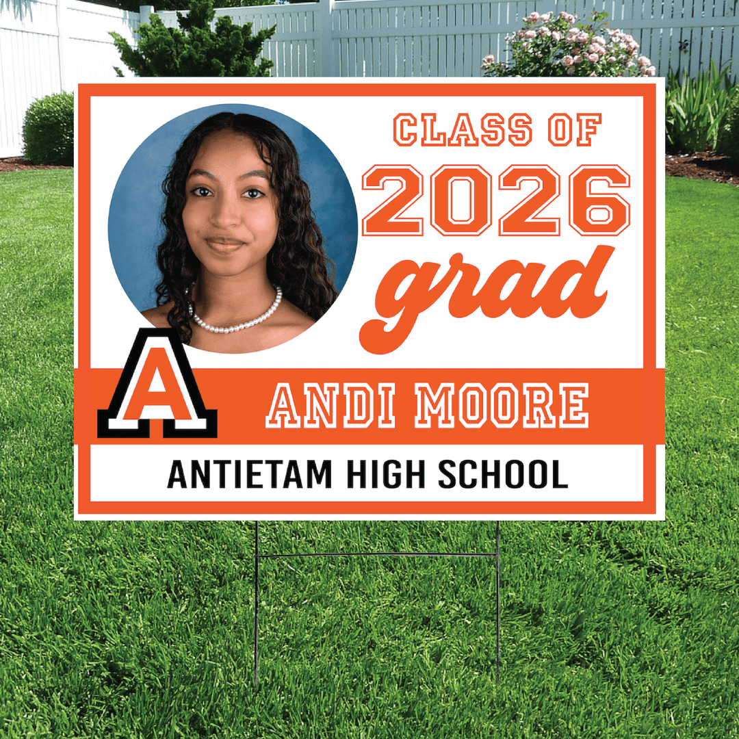 Class of 2026 Antietam Graduate Yard Signs