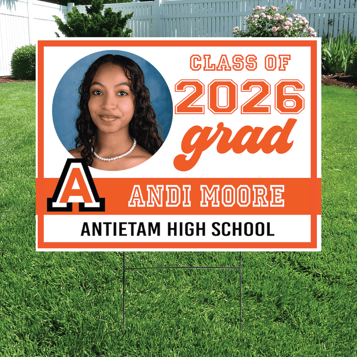 Class of 2026 Antietam Graduate Yard Signs