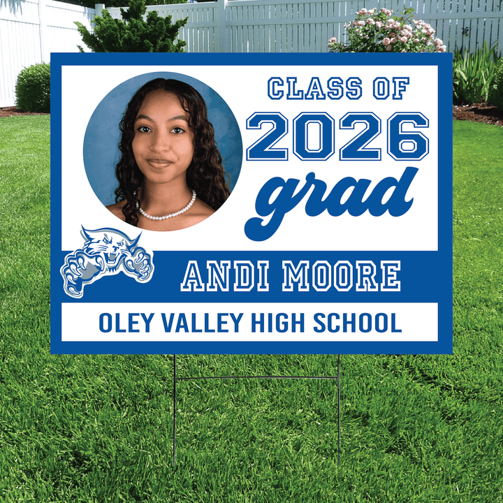 Class of 2026 Oley Valley Graduate Yard Signs