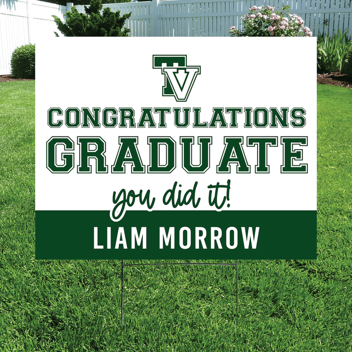 Class of 2026 Twin Valley Graduate Yard Signs