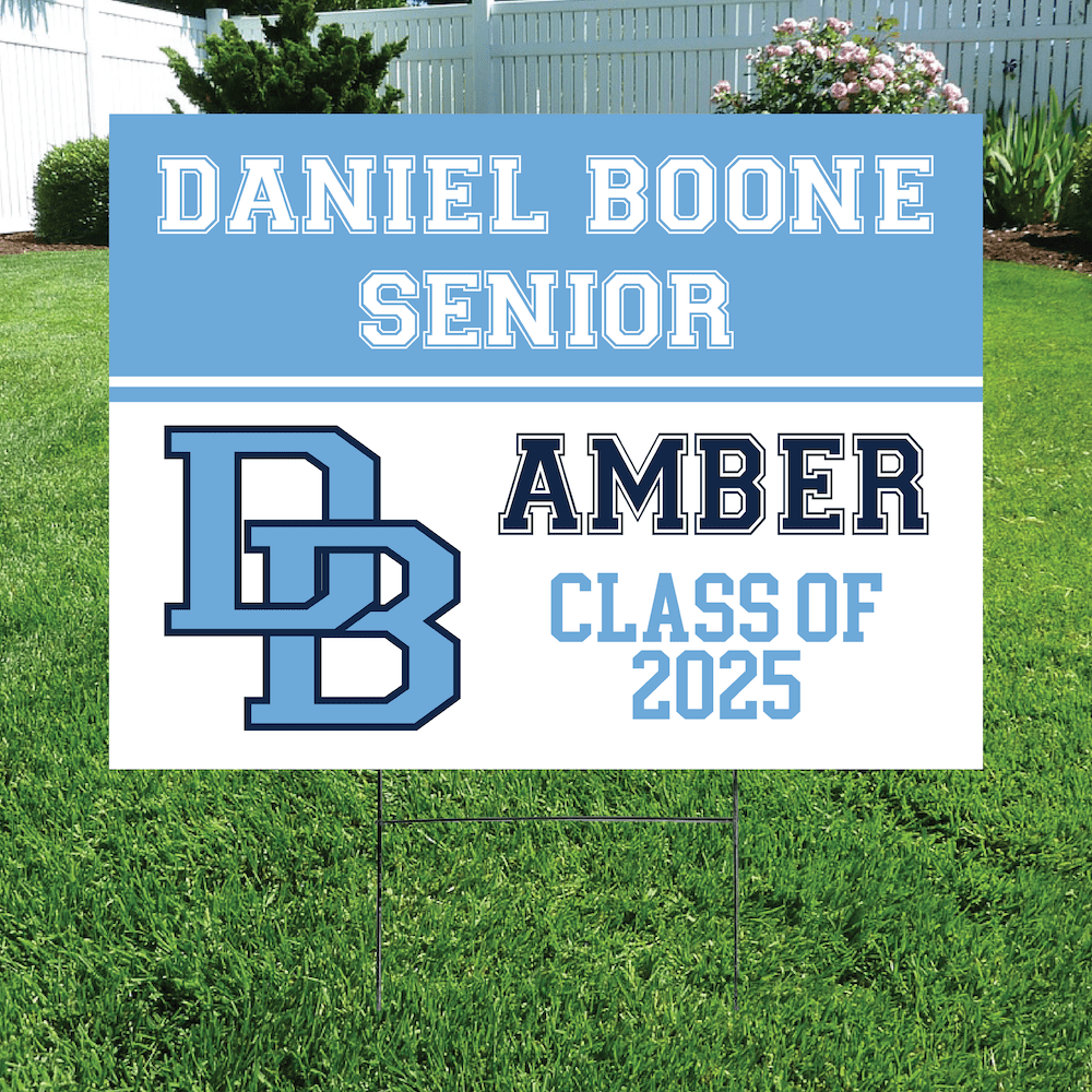 Class of 2025 Daniel Boone Senior Yard Signs