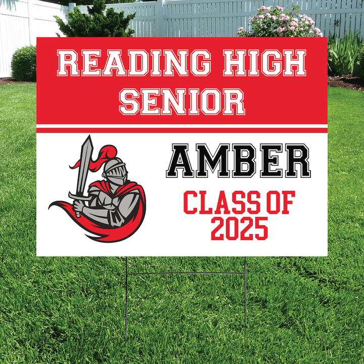 Class of 2025 Reading High Senior Yard Signs