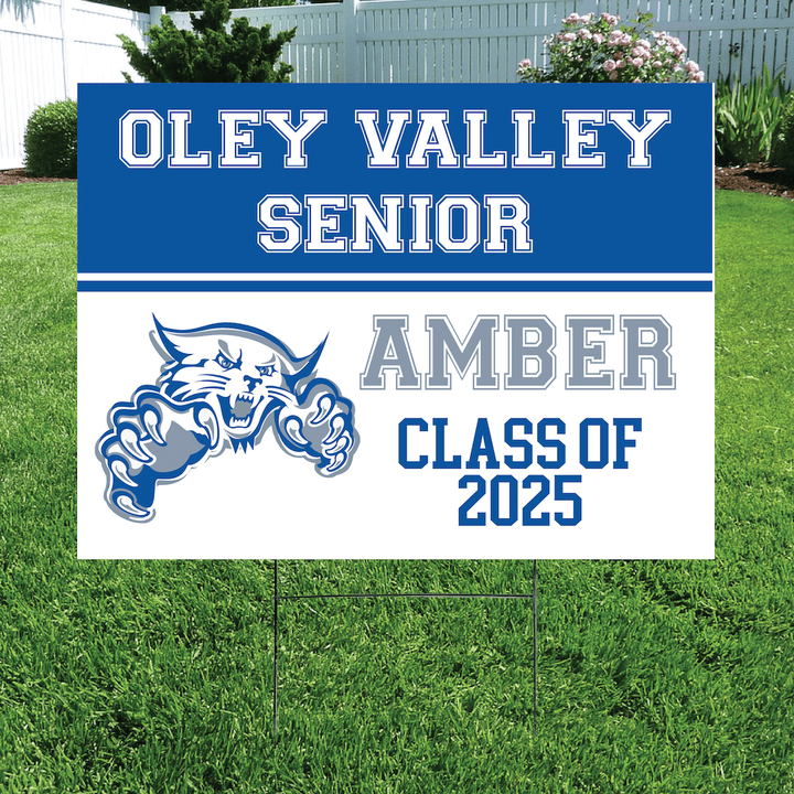 Class of 2025 Oley Valley Senior Yard Signs