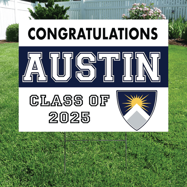 Class of 2025 Hill School Senior Yard Signs