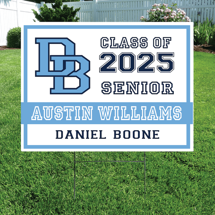 Class of 2025 Daniel Boone Senior Yard Signs