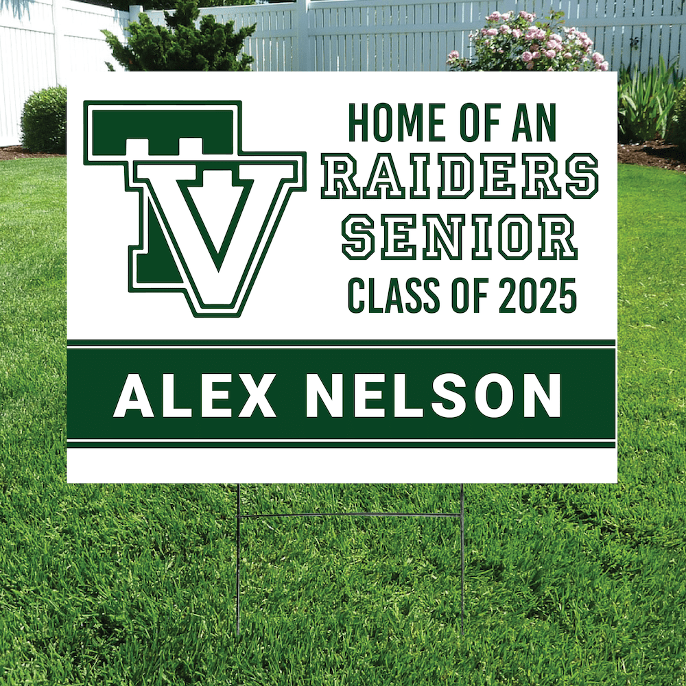 Class of 2025 Twin Valley Senior Yard Signs