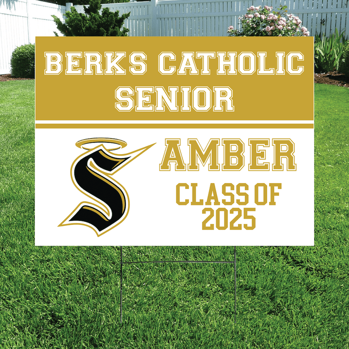 Class of 2025 Berks Catholic Senior Yard Signs