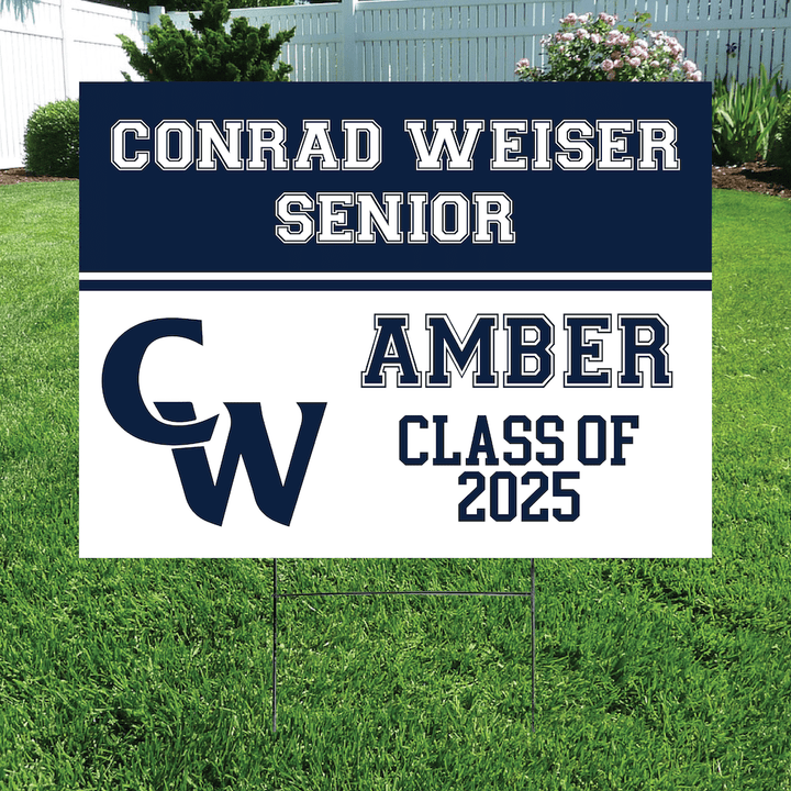 Class of 2025 Conrad Weiser Senior Yard Signs