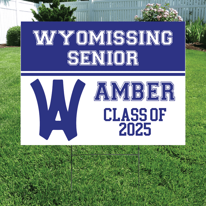 Class of 2025 Wyomissing Senior Yard Signs