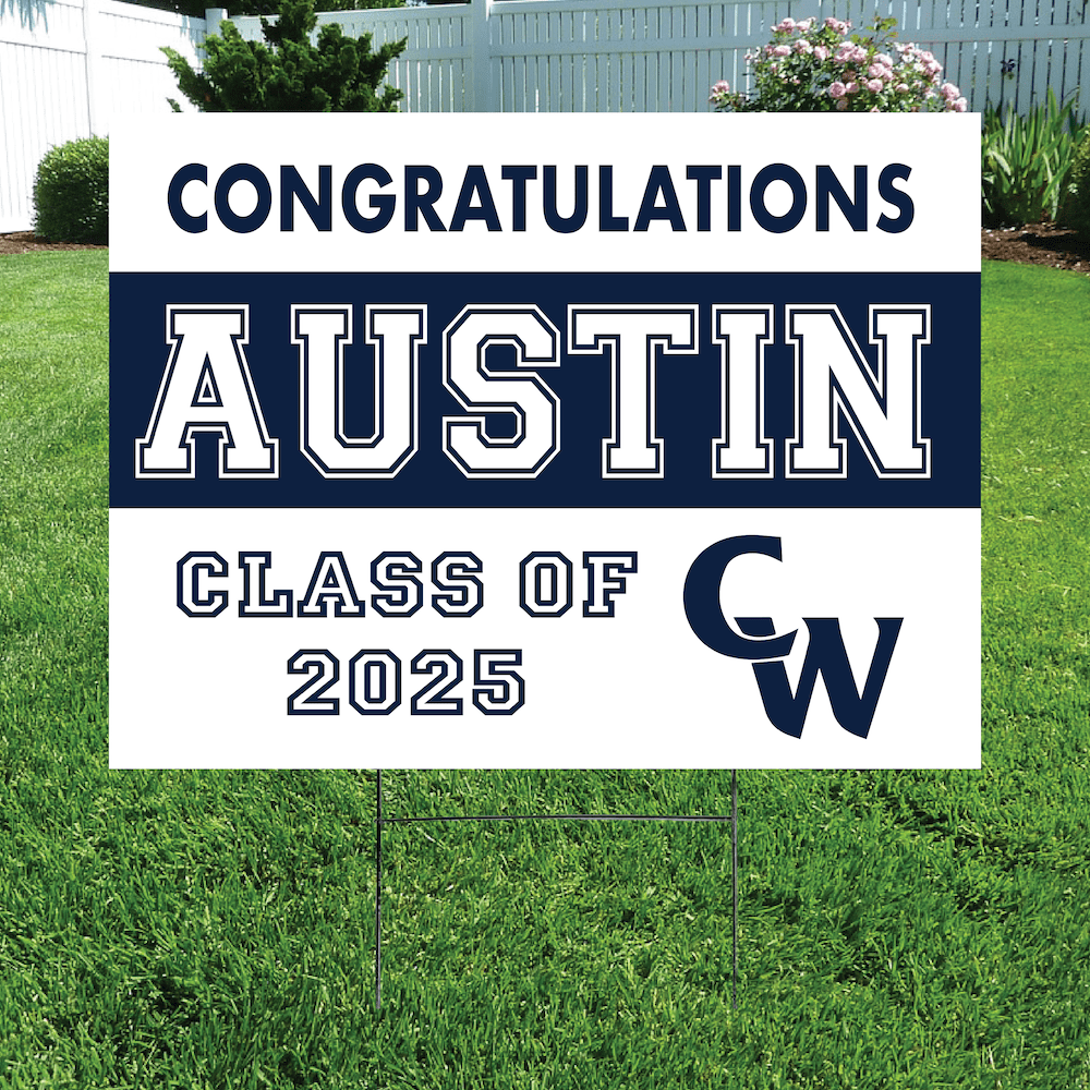 Class of 2025 Conrad Weiser Senior Yard Signs