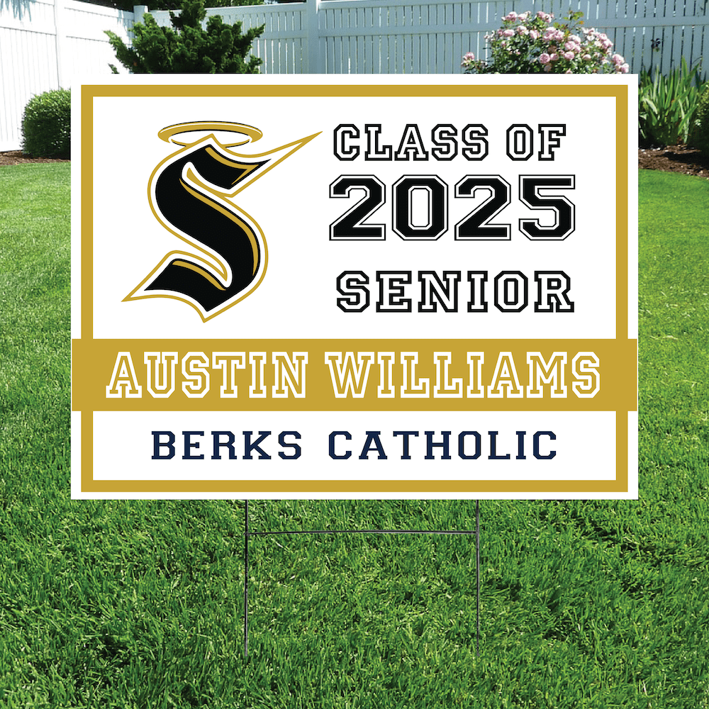 Class of 2025 Berks Catholic Senior Yard Signs