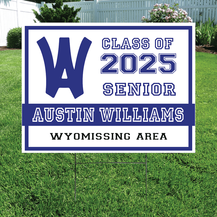 Class of 2025 Wyomissing Senior Yard Signs