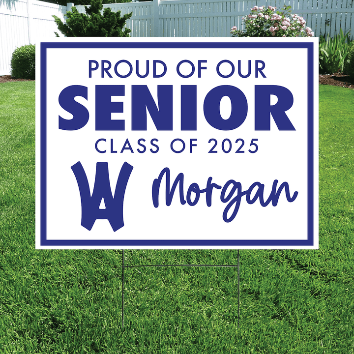 Class of 2025 Wyomissing Senior Yard Signs