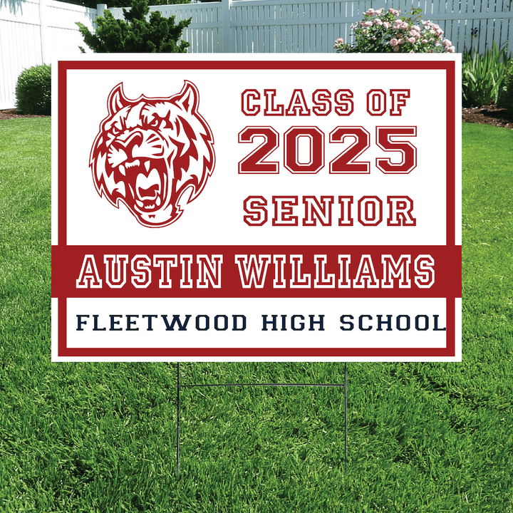 Class of 2025 Fleetwood Senior Yard Signs