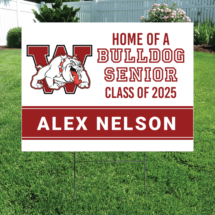 Class of 2025 Wilson Senior Yard Signs