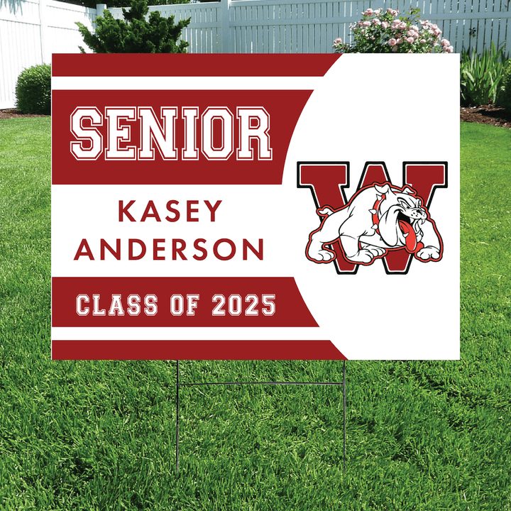 Class of 2025 Wilson Senior Yard Signs